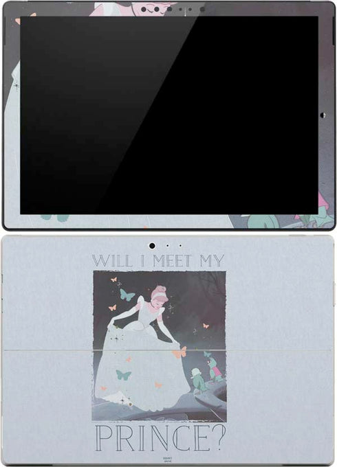 Disney Cinderella Will I Meet My Prince Surface Pro 4 Skin